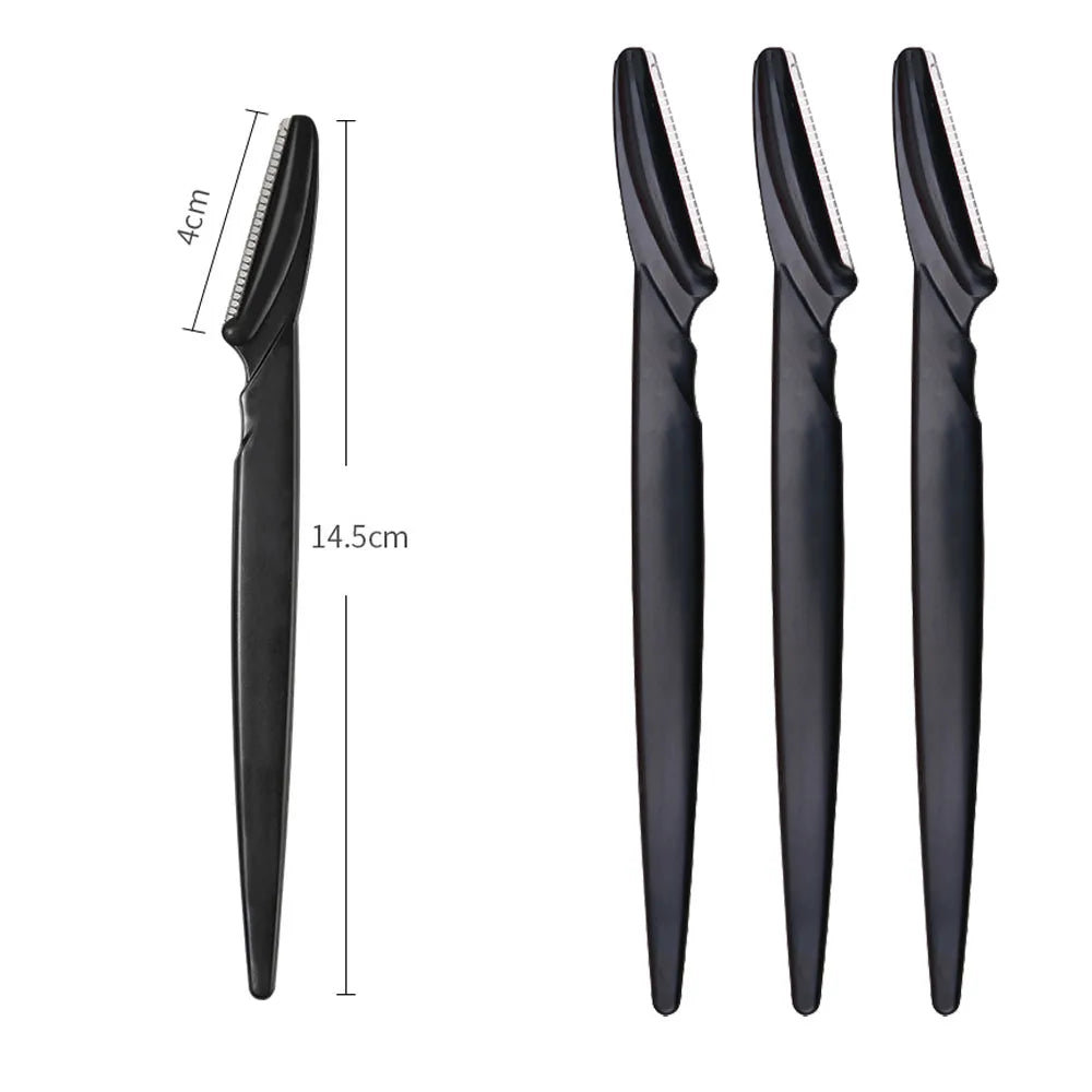 Eyebrow Trimmer Knives Portable Face Razor Hair Remover Eye Brow Epilation Cutter Shaver Blades Makeup Tools