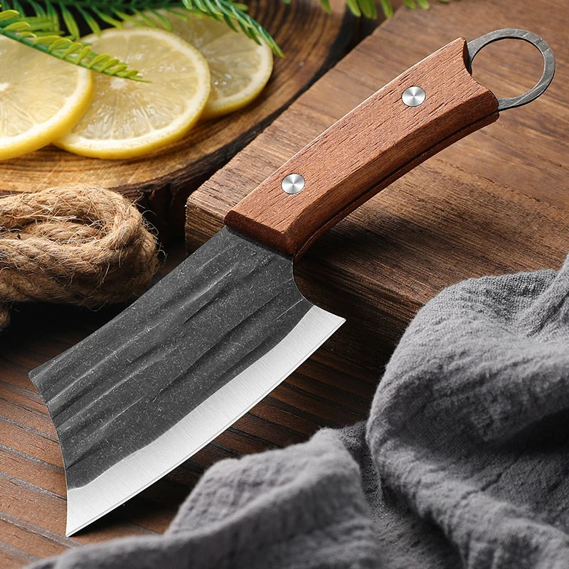 Cleaver Knife Slicing Fish Meat Vegetables Boning Butcher Knife Stainless