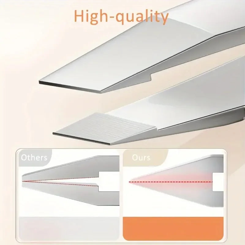 Ouriner Eyebrow Tweezers Set 4 Pcs Stainless Steel Eyebrow Forceps Professional Beauty
