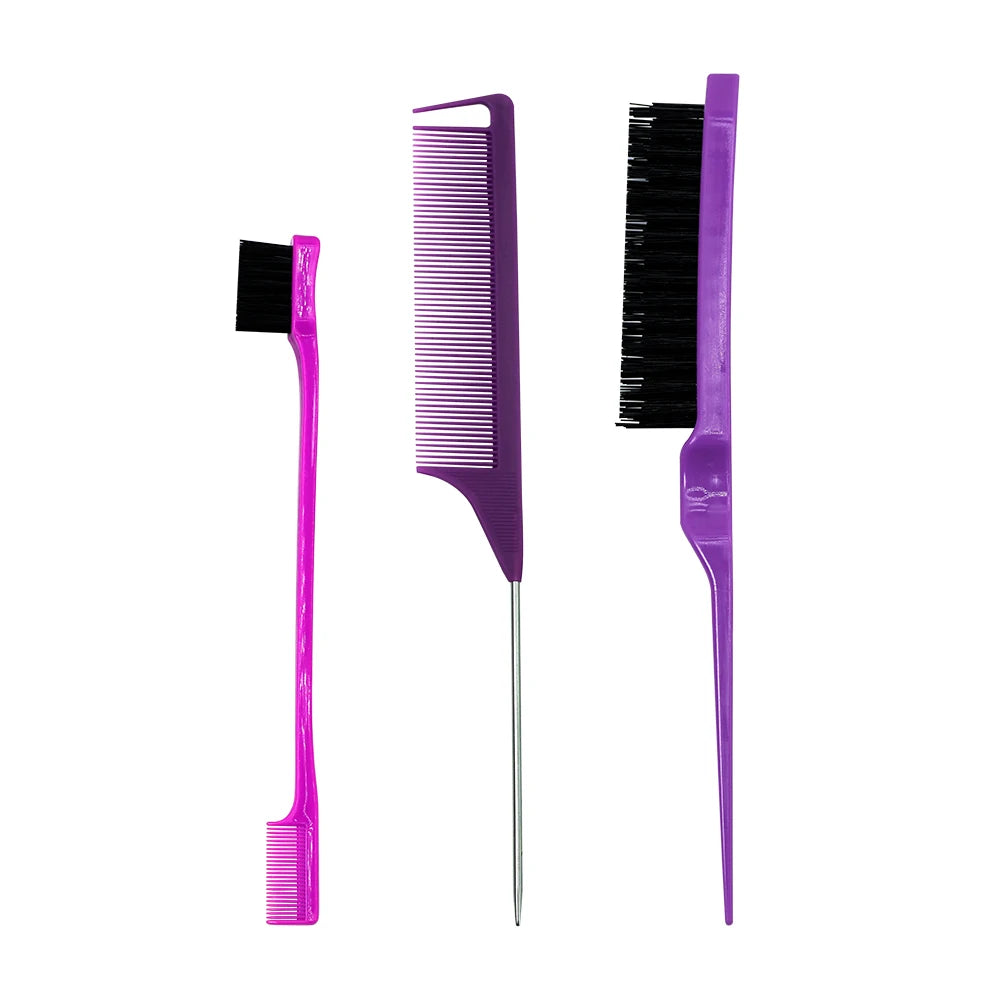 Pro Pointed Tail Salon Hairdressing Hair Styling Anti-static Comb Hair Brush