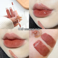 Double End Lip Glaze Full Gloss Mirror And Matte Velvet Long Term Color Lip Gloss