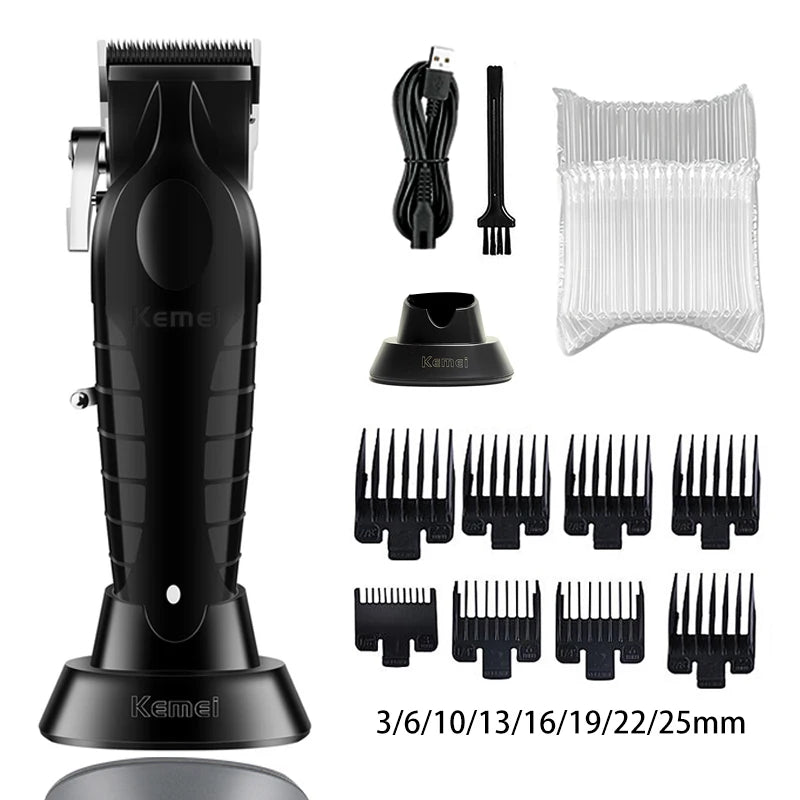 Kemei KM-2296 KM-2299 KM-1102 Hair Clipper Kit Men's Electric Shaver Hair