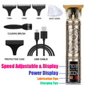 Vintage Hair Clipper USB Charging Hair Cutting Machine Electric Hair