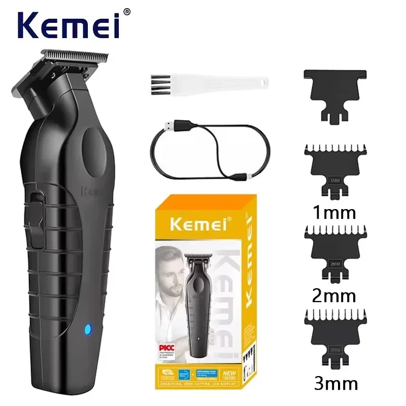 Kemei KM-2299 USB Fast Charging Clippers Barber Machine  Kemei Electric Hair Clipper