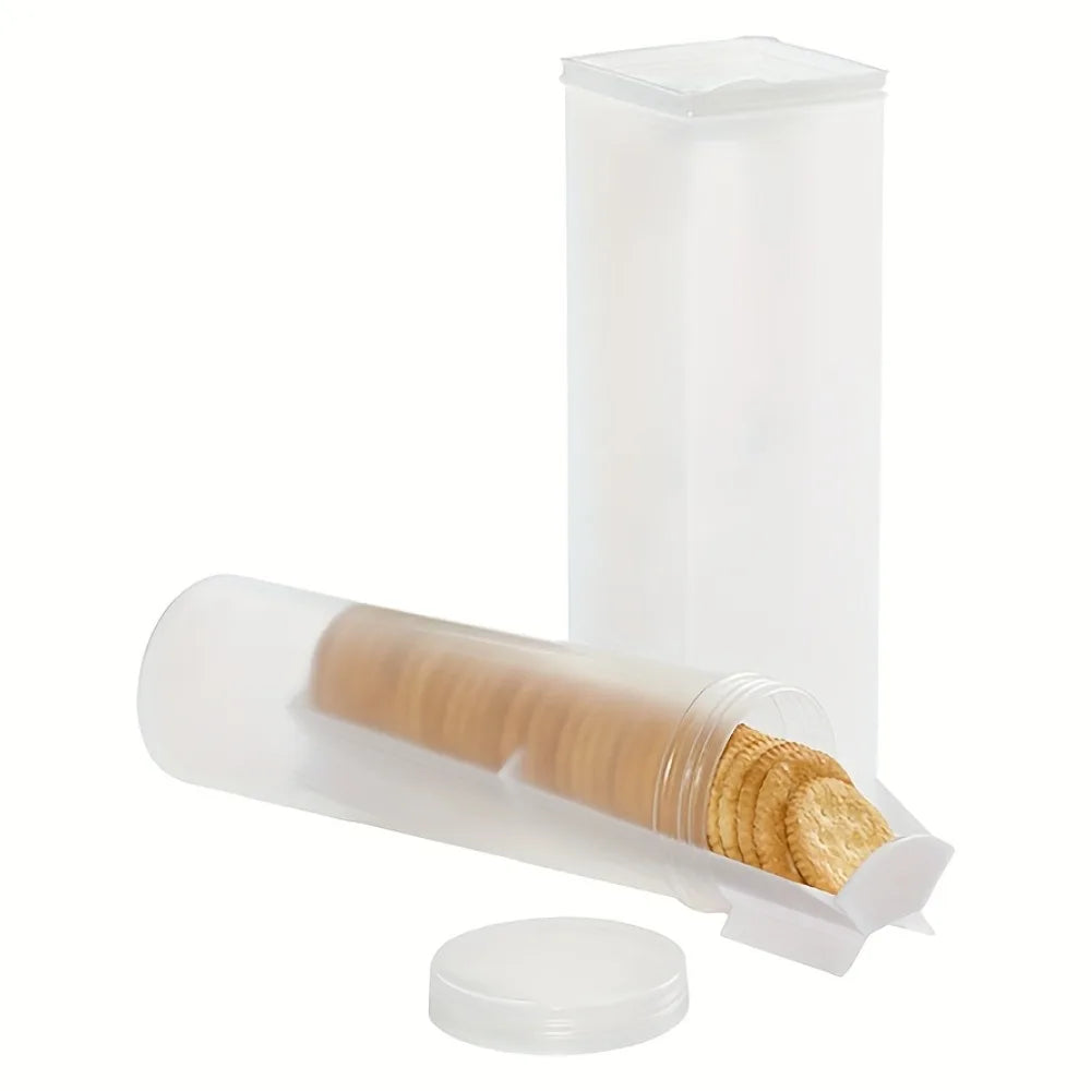 Stackable Airtight Food Storage Containers with Flip-Top Lids -Organizers