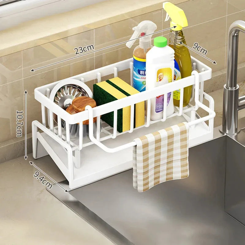 Multi-Functional Kitchen Sponge Organizer | Drainage & Storage