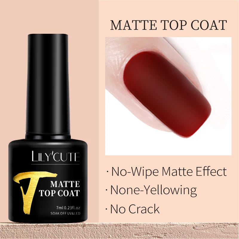 LILYCUTE 129 Colors 7ML Nail Gel Polish Nail Supplies Vernis Semi Permanence