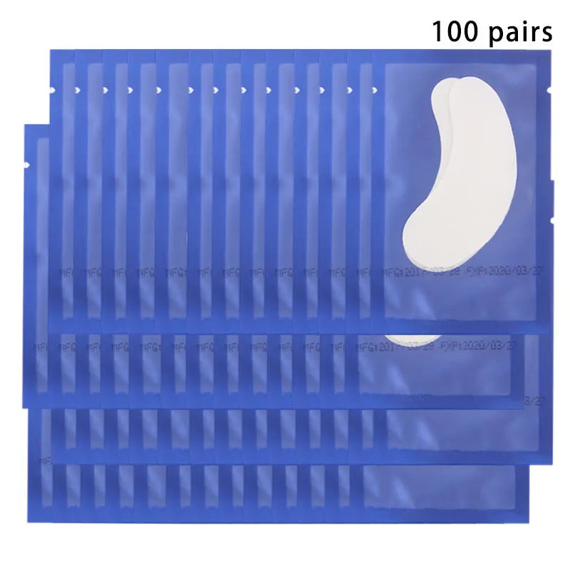 50/100PCS Wholesale Hydrogel Gel Eye Patches for Eyelash Extension