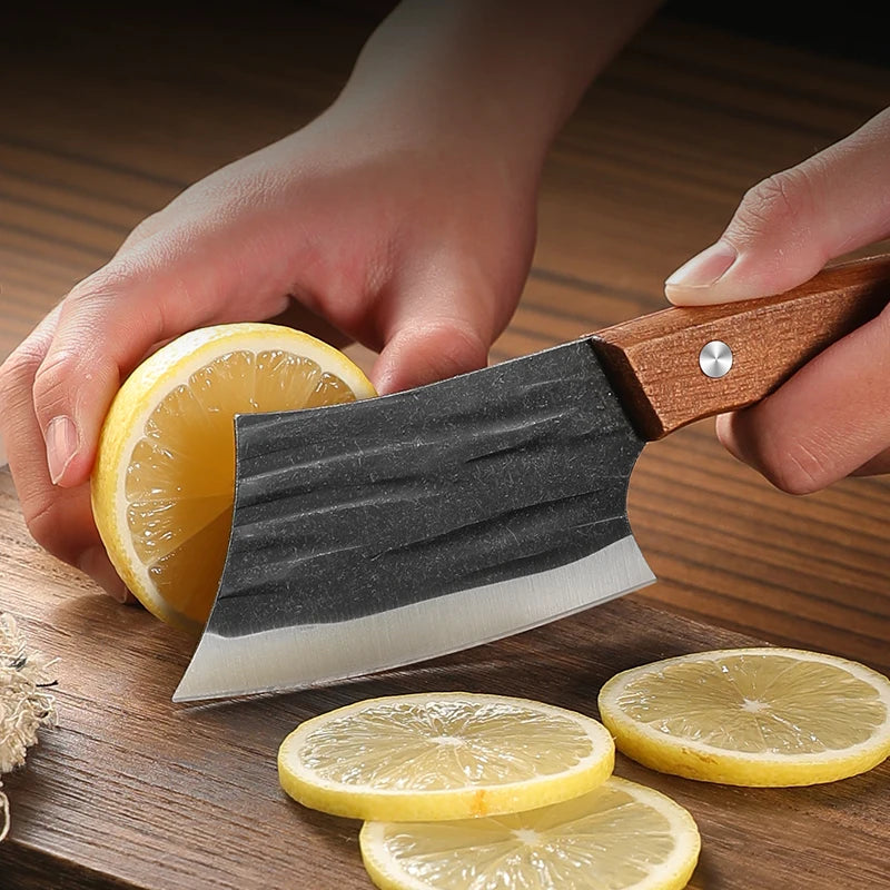 Cleaver Knife Slicing Fish Meat Vegetables Boning Butcher Knife Stainless
