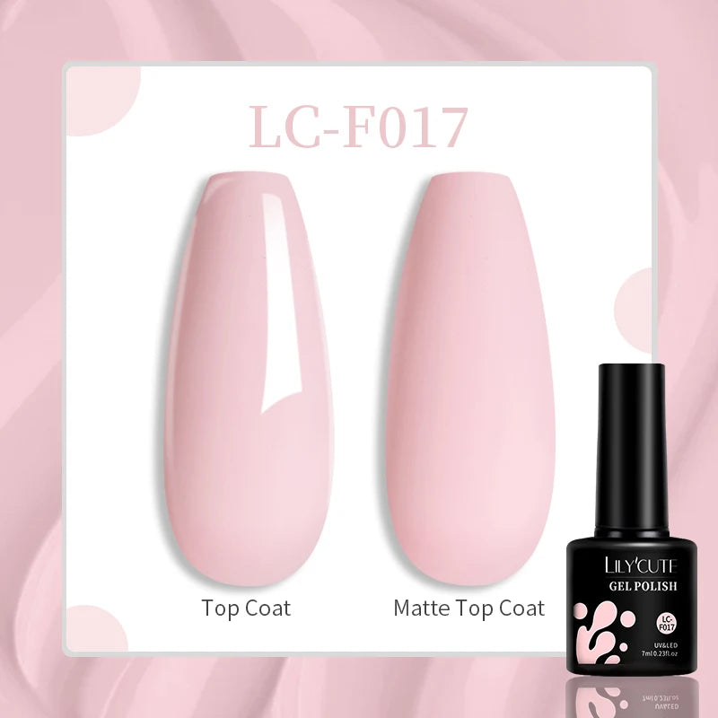 LILYCUTE 129 Colors 7ML Nail Gel Polish Nail Supplies Vernis Semi Permanence