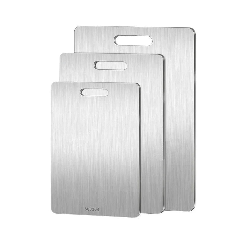 316 Stainless Steel Panel and Chopping Board Kitchen Household Thickened Double Sided