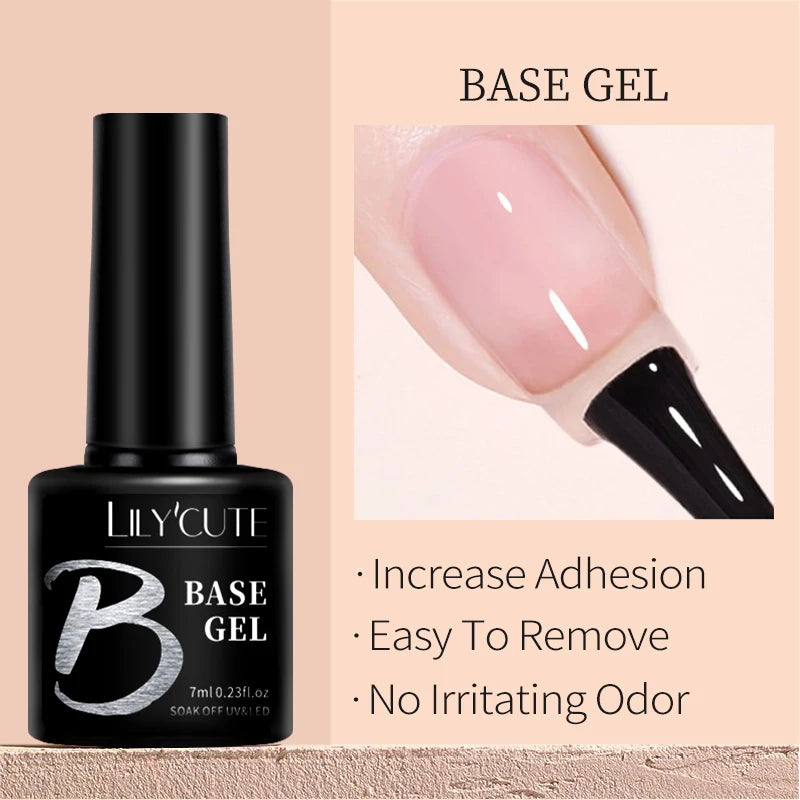 LILYCUTE 129 Colors 7ML Nail Gel Polish Nail Supplies Vernis Semi Permanence