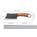 Cleaver Knife Slicing Fish Meat Vegetables Boning Butcher Knife Stainless