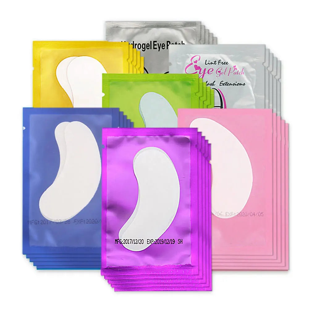 50/100PCS Wholesale Hydrogel Gel Eye Patches for Eyelash Extension