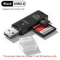 2 in 1 USB 3.0 Card Reader Micro TF sd card Reader usb adapter High Speed Cardrea